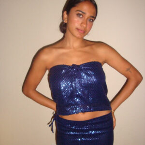 Sequins Mini Skirt