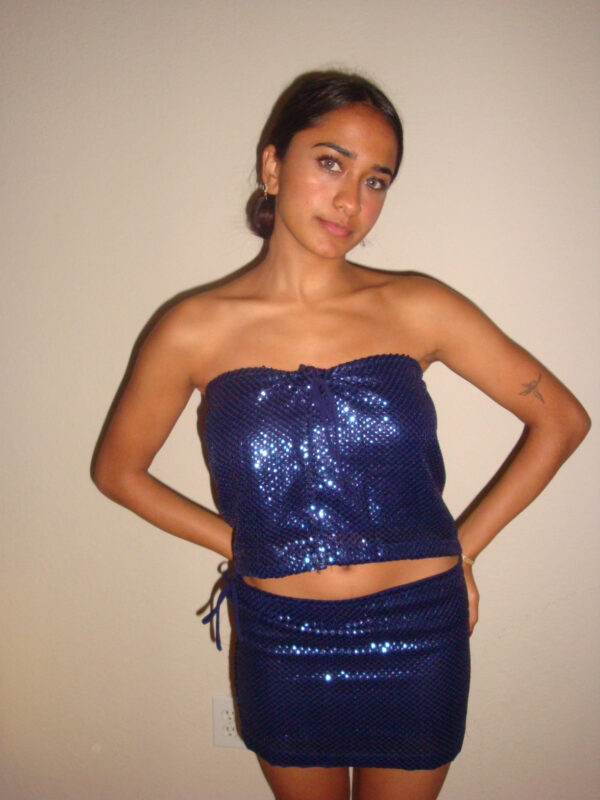 Sequins Mini Skirt