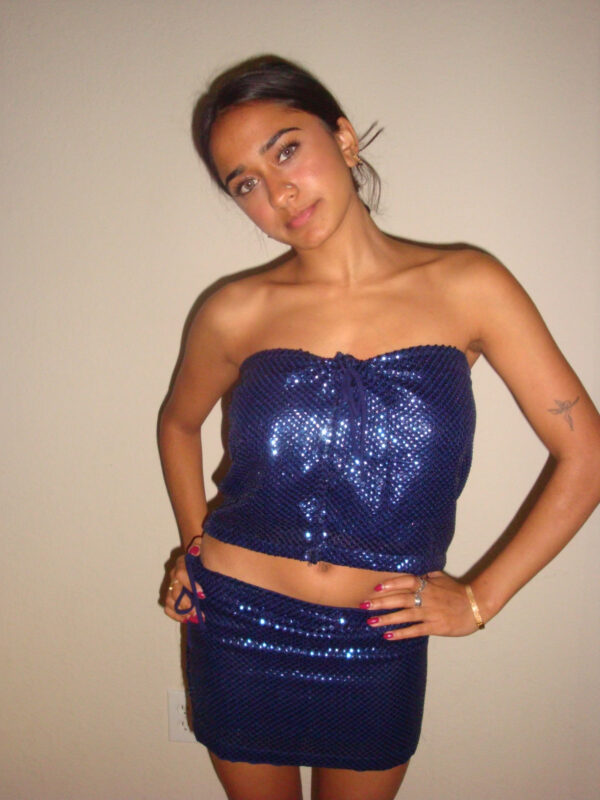 Sequins Mini Skirt - Image 2