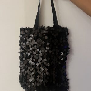 Black Sequin Tote